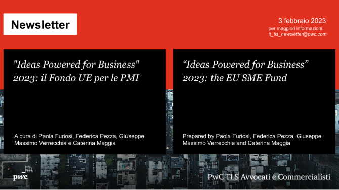 "Ideas Powered for Business" 2023: il Fondo UE per le PMI