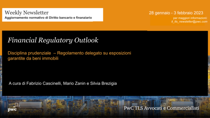 Weekly Newsalert | Financial Regulatory Outlook
