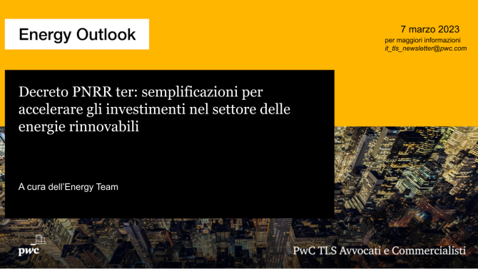 Decreto PNRR ter: semplificazioni per accelerare gli investimenti nel settore delle energie rinnovabili