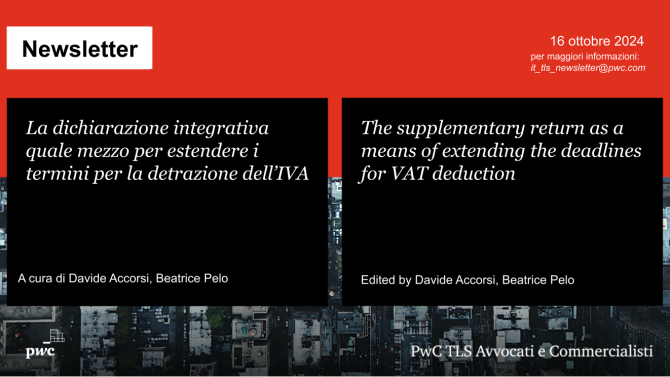 Supplementary return to extend VAT deduction deadlines