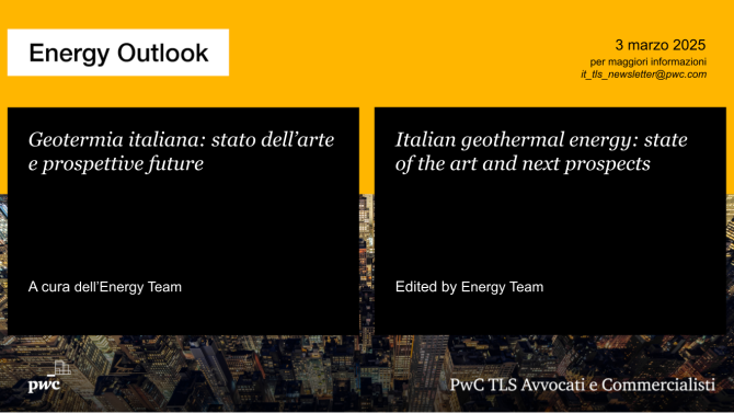 Geotermia italiana: stato dell’arte e prospettive future