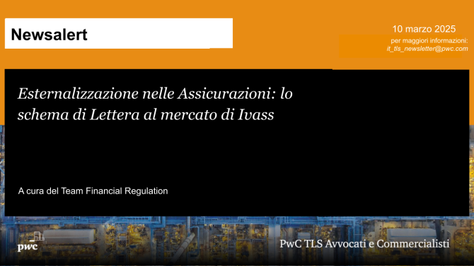 Esternalizzazione nelle Assicurazioni – Lettera Ivass al mercato