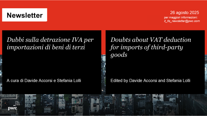 Dubbi sulla detrazione IVA per importazioni di beni di terzi