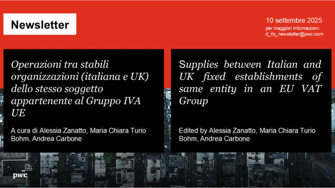 Operazioni tra stabili organizzazioni