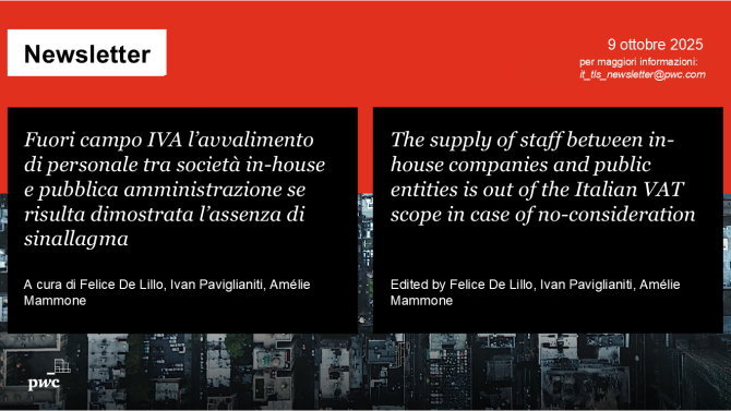 Fuori campo IVA l’avvalimento di personale tra società in-house e pubblica amministrazione se risulta dimostrata l’assenza di sinallagma​